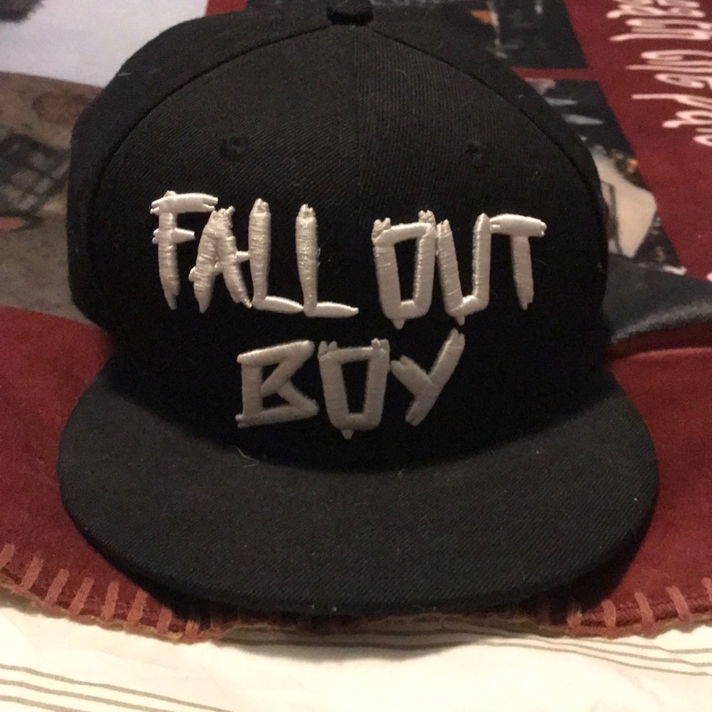 Fall Out Boy Flat Brimmed NJ Hat